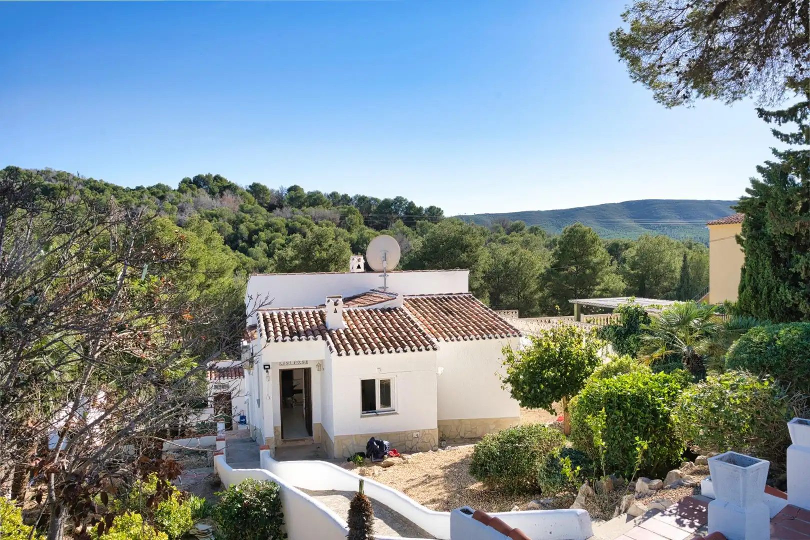 Exterior view of Houses for sale in Jávea / Xàbia  with Air Conditioner, Heating and Private garden