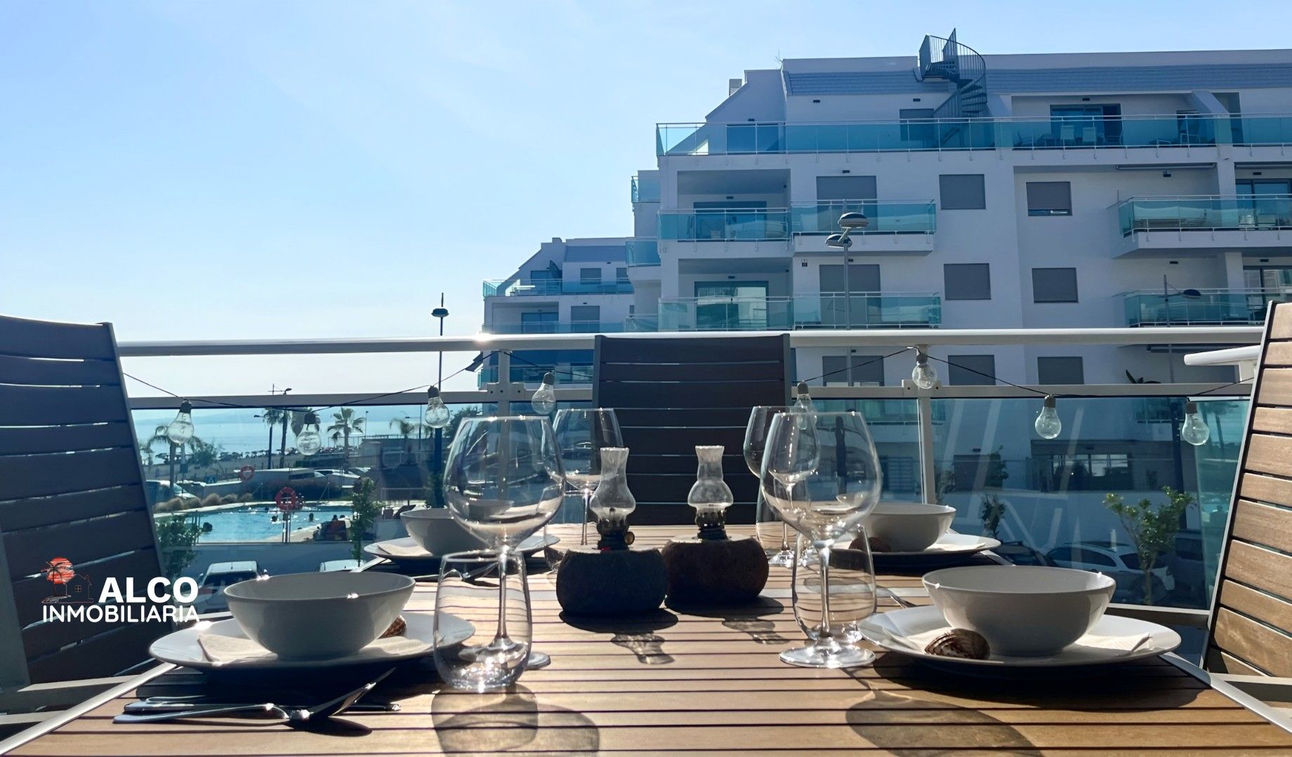 Terrace of Flat for sale in Torrox  with Terrace and Swimming Pool