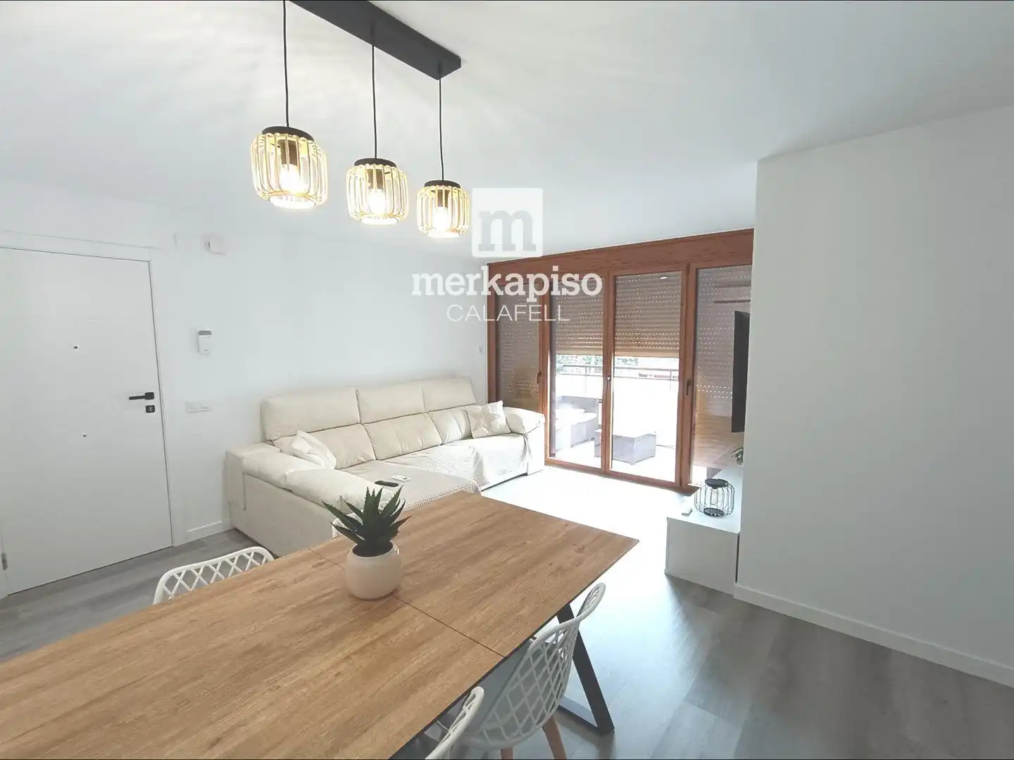Sala de estar de Piso de alquiler en Calafell con Calefacción, Terraza y Amueblado