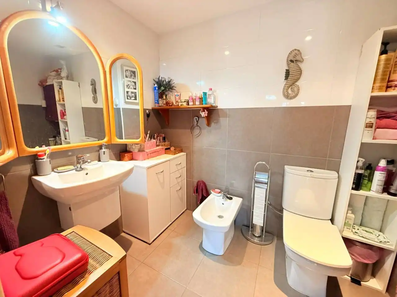 Bathroom of Flat for sale in Sant Celoni  with Heating, Furnished and Alarm