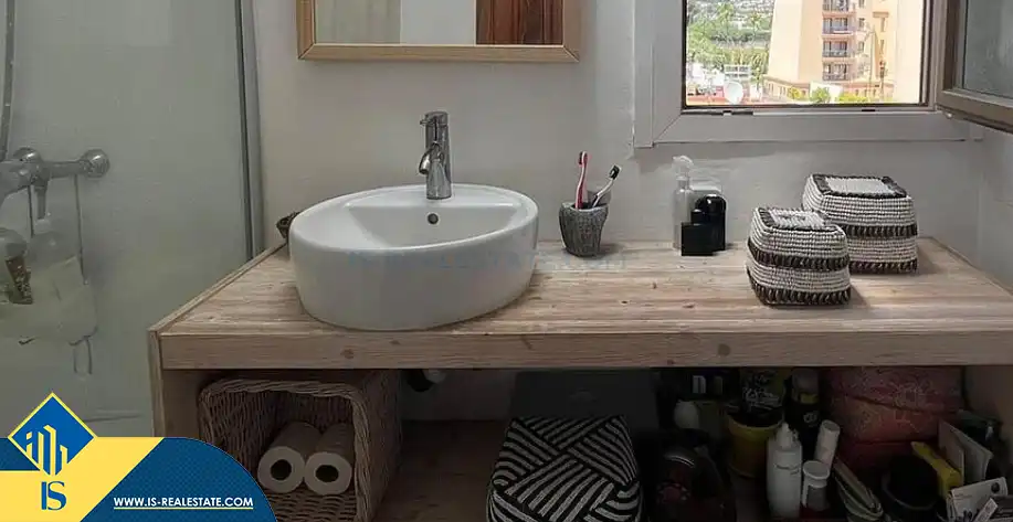 Badezimmer von Maisonette zum Verkauf in Santa Eulària des Riu mit Terrasse, Möbliert und Gemeinschaftspool