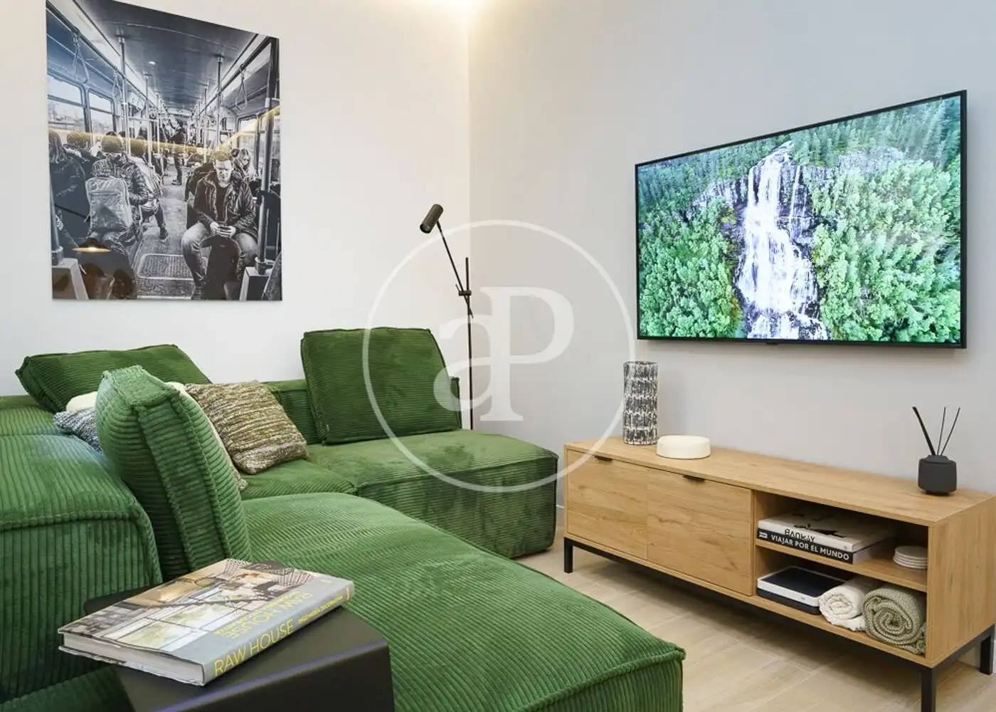 Wohnzimmer von Wohnung zur Miete in Retiro