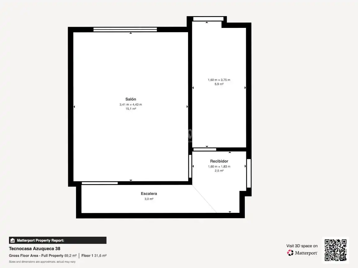 Wohnung zum Verkauf in Azuqueca de Henares mit Klimaanlage und Heizung