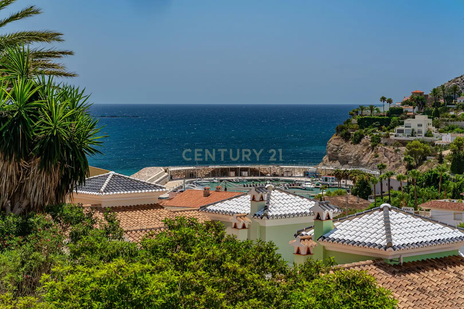 Terrassa de Apartament en venda en Calpe / Calp amb Aire condicionat, Jardí privat i Traster
