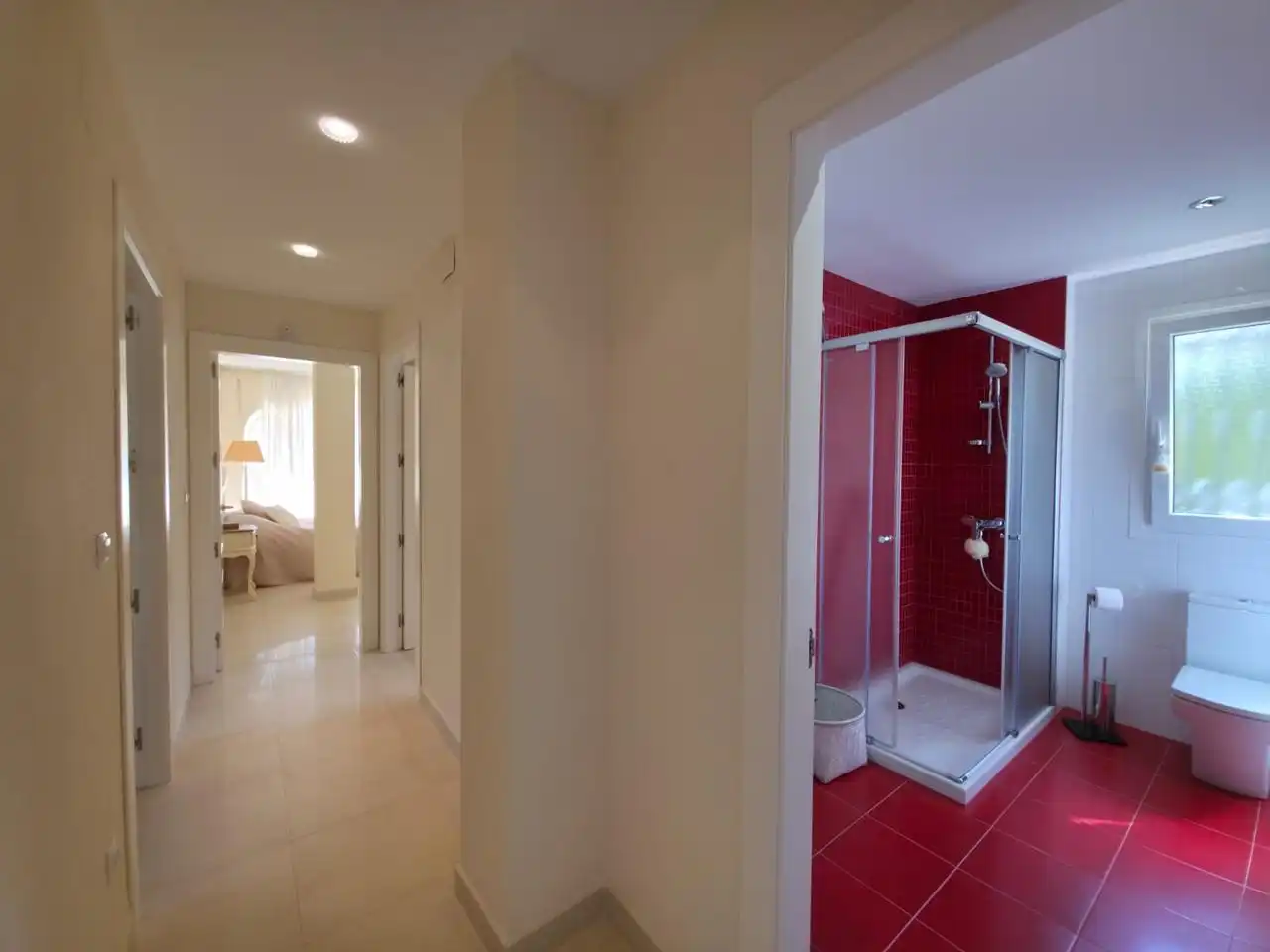Bathroom of Houses for sale in El Campello  with Air Conditioner, Terrace and Swimming Pool