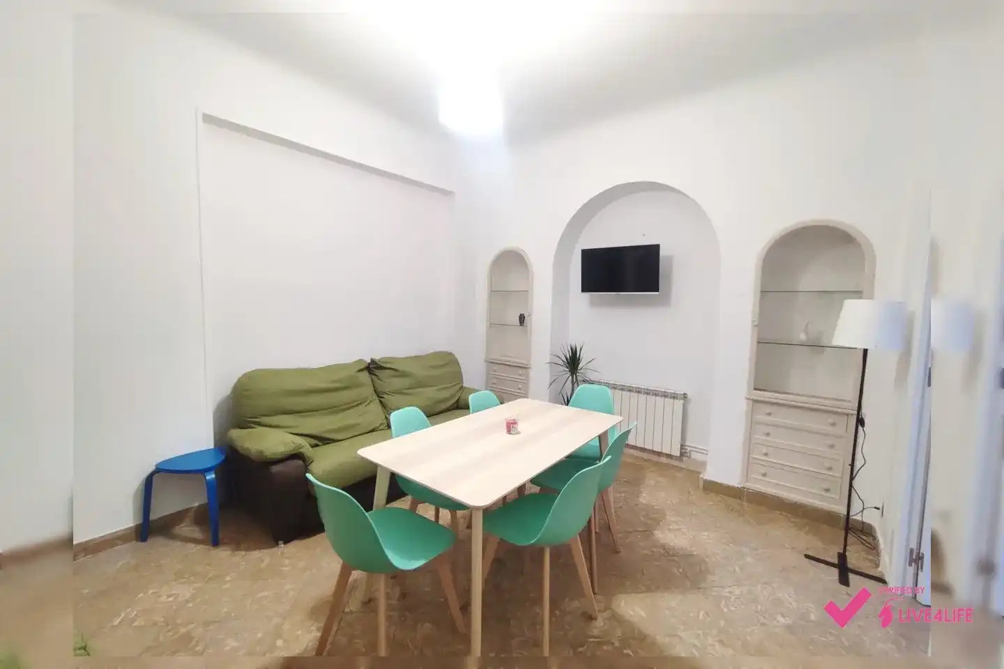 Living room of Ground floor for share in Granada  with Heating, Terrace and Storage room