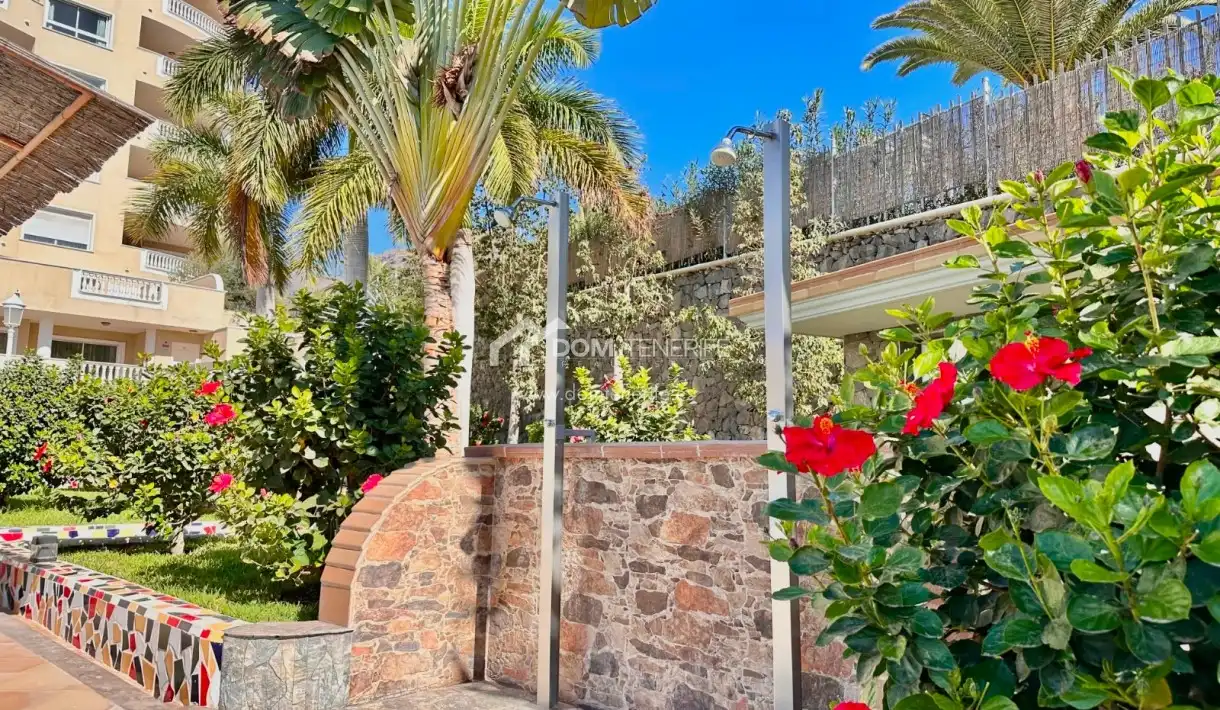 Jardín de Piso de alquiler en Santiago del Teide con Terraza, Trastero y Piscina