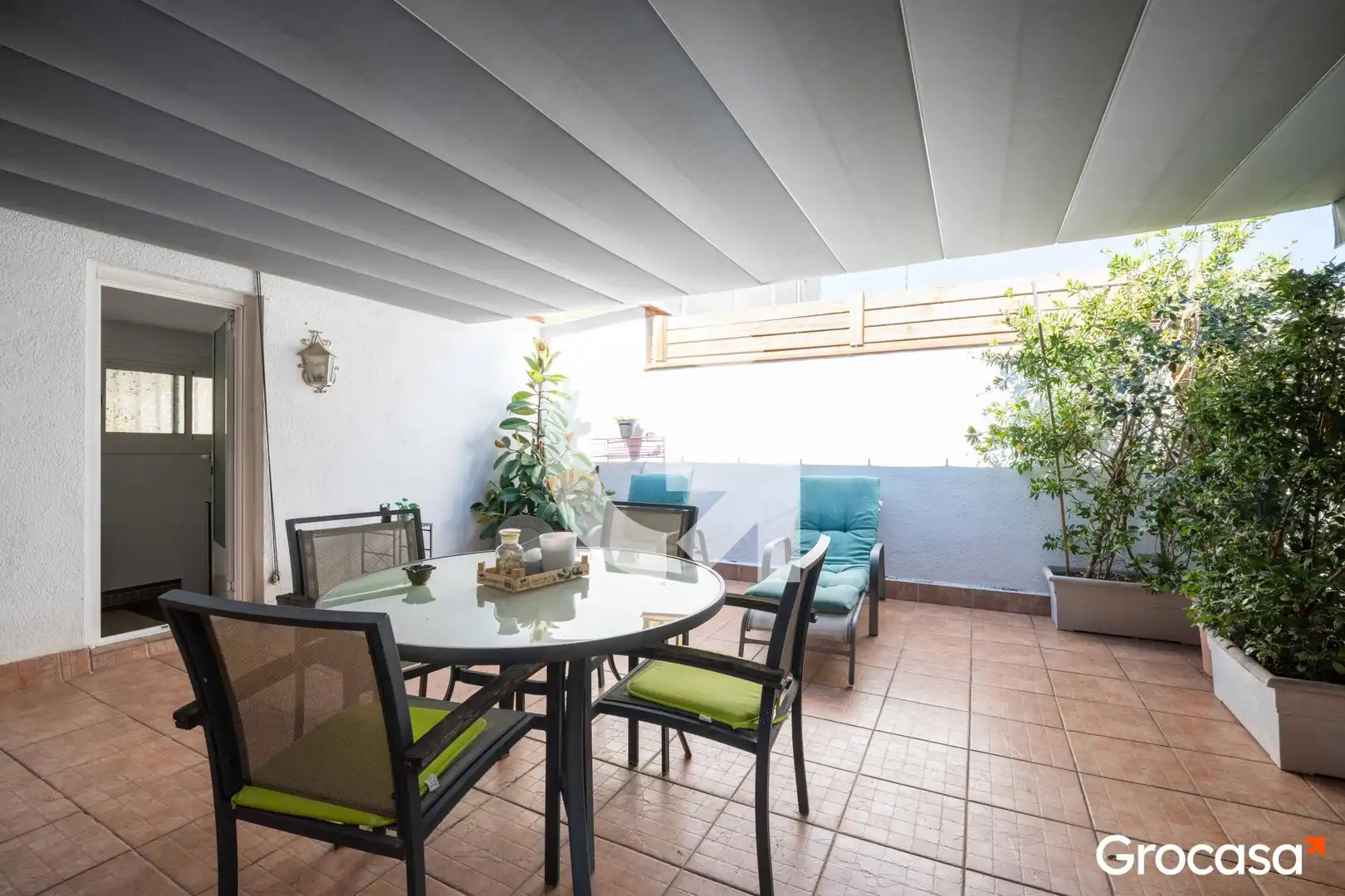 Terraza de Dúplex en venta en Granollers con Calefacción, Terraza y Amueblado