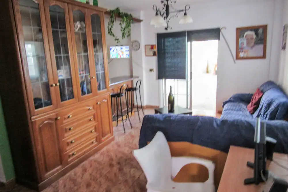 Sala de estar de Casa o chalet en venta en Vallehermoso con Terraza
