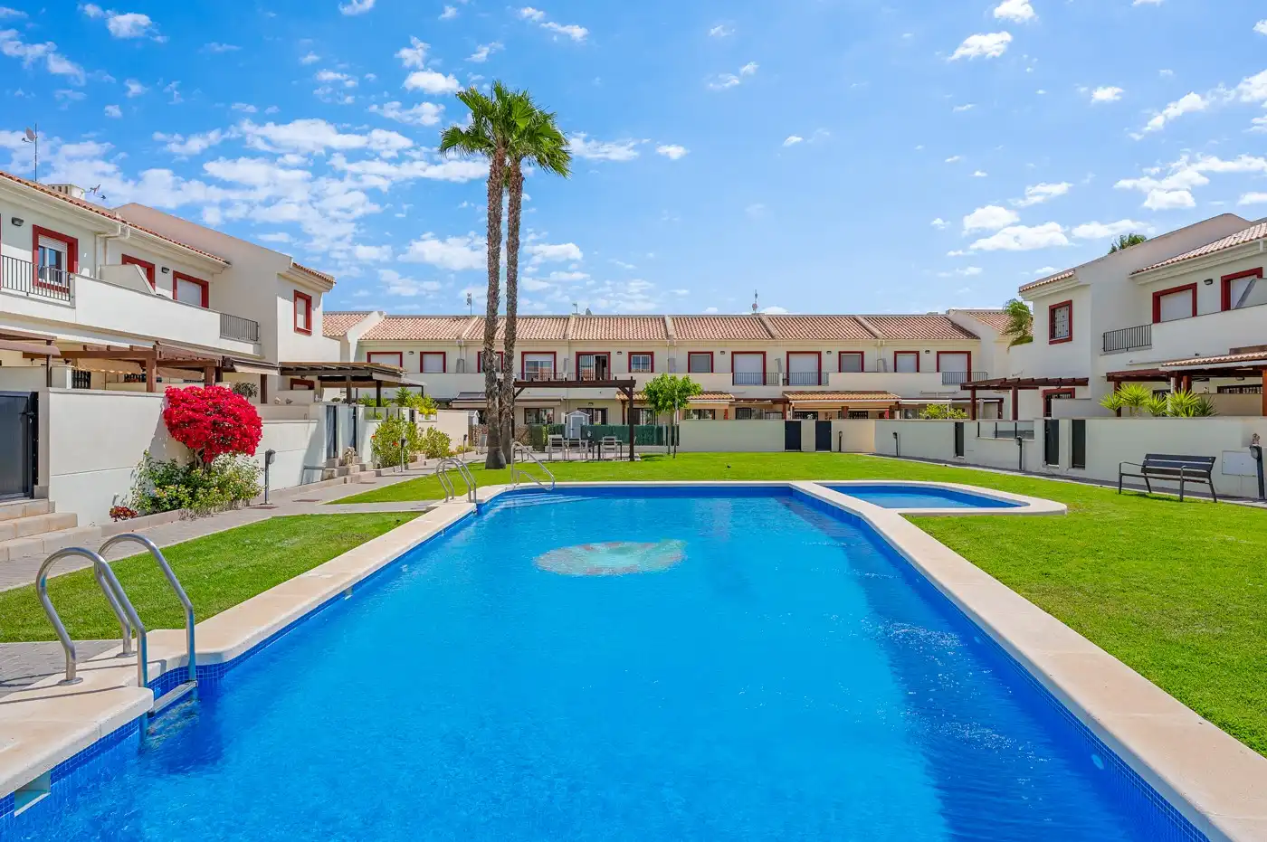 Exterior view of Detached homes for sale in Rojales  with Air Conditioner, Terrace and Storage room