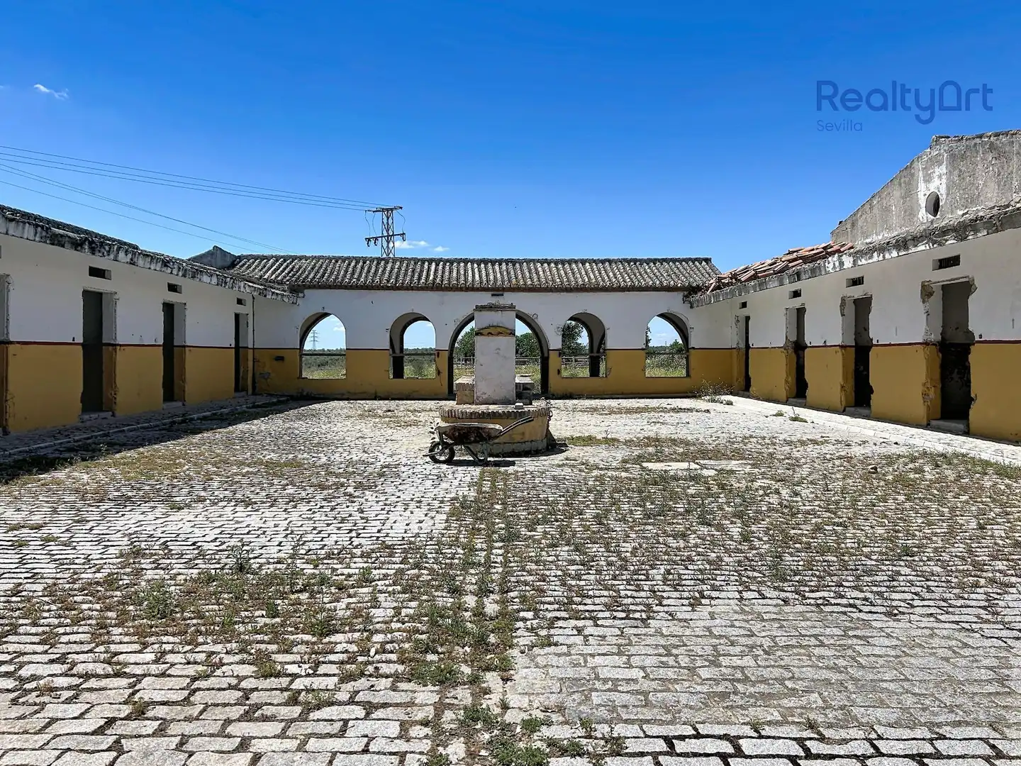Vista exterior de Finca rústica en venta en Bollullos de la Mitación con Jardín privado y Piscina