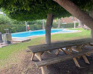 Piscina de Casa o xalet en venda en Alicante / Alacant amb Aire condicionat, Calefacció i Jardí privat