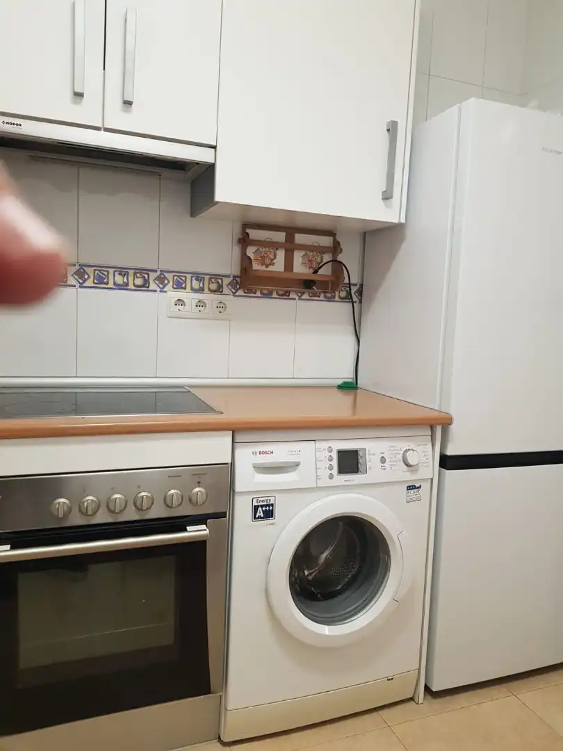 Kitchen of Flat for rent in Roquetas de Mar  with Heating, Terrace and Furnished