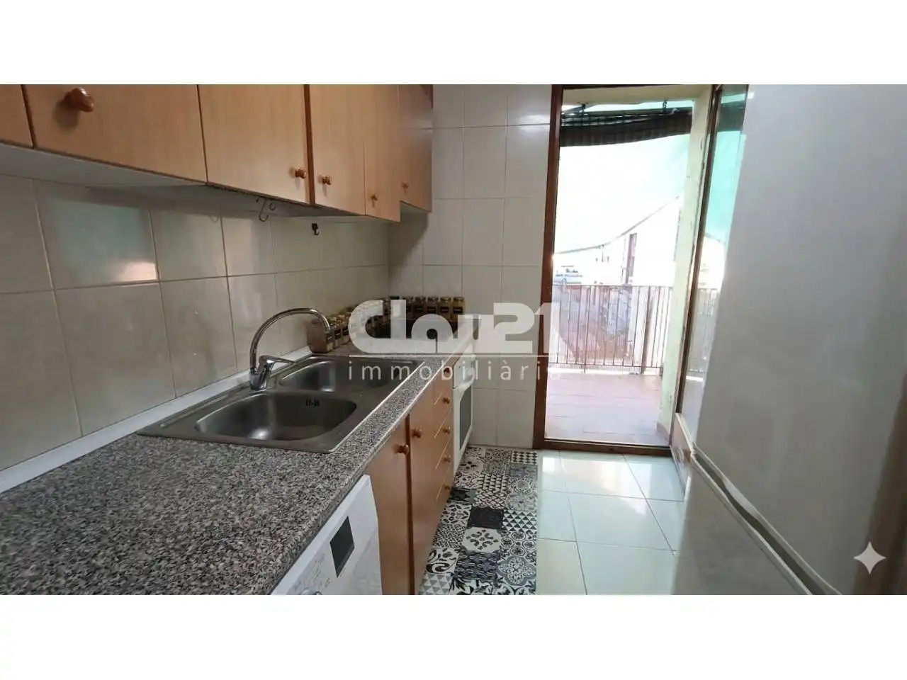 Cocina de Piso en venta en Berga con Calefacción, Parquet y Terraza