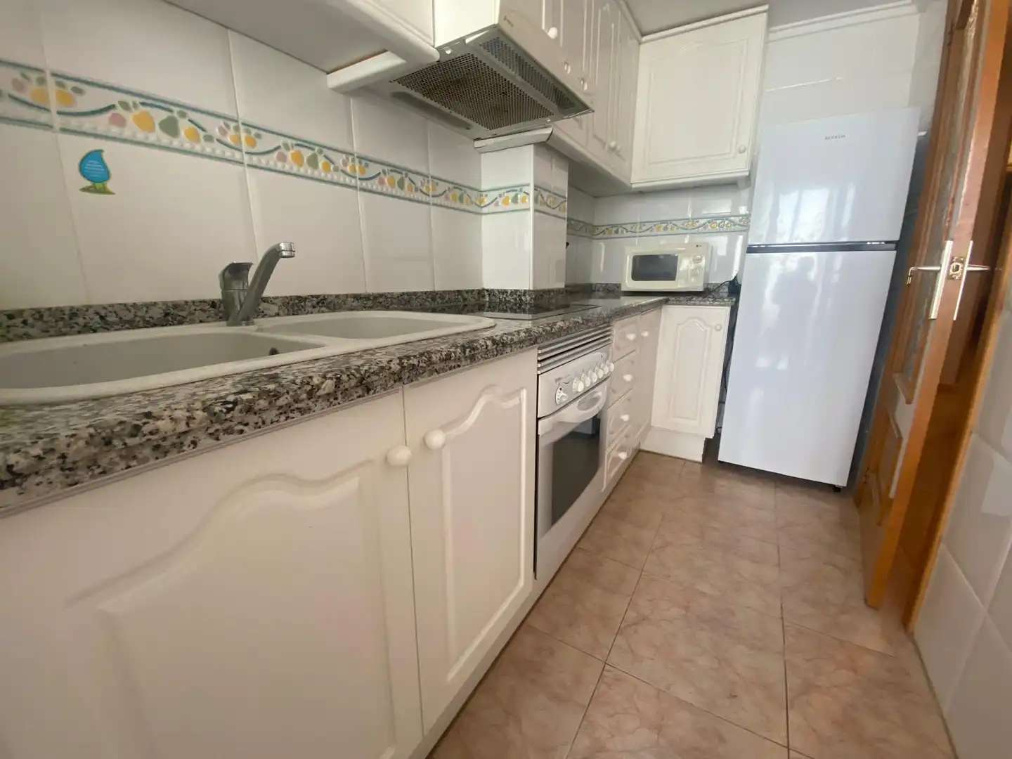Cocina de Apartamento en venta en Xeraco con Trastero, Amueblado y Balcón