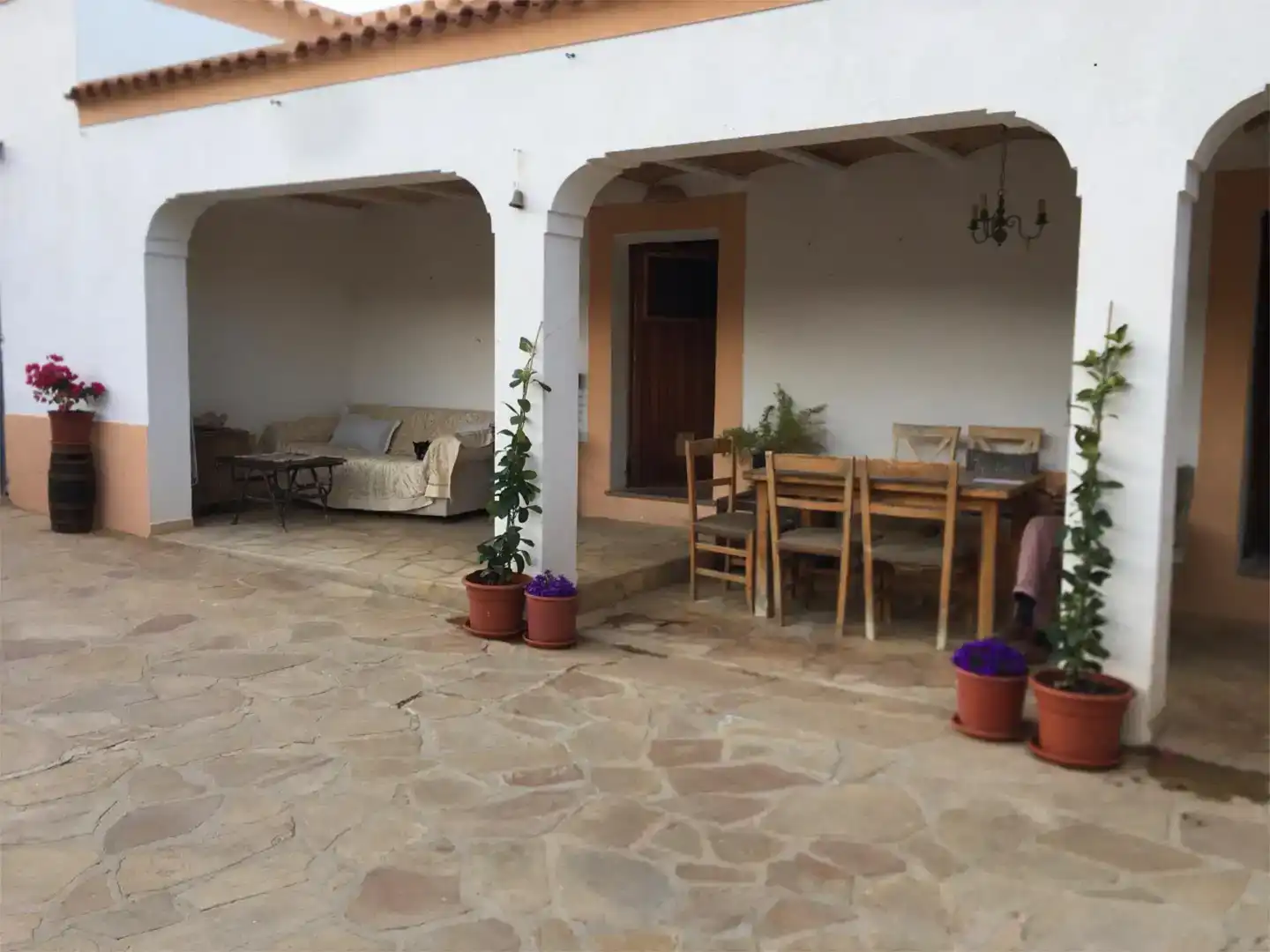Terrassa de Finca rústica per a compartir en Sant Joan de Labritja