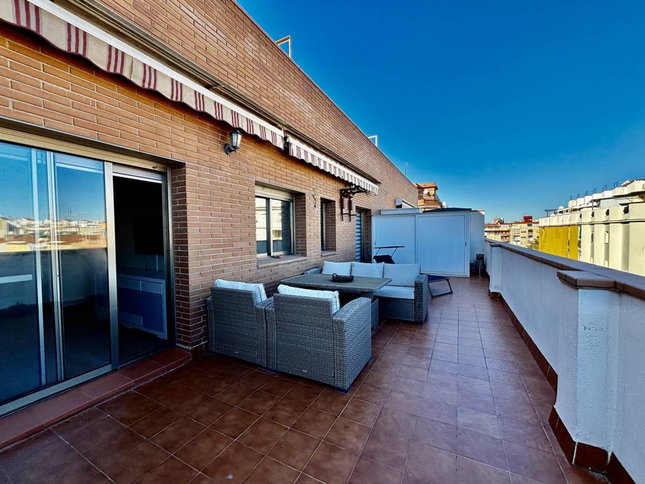 Terrace of Attic for sale in El Prat de Llobregat  with Air Conditioner, Heating and Parquet flooring