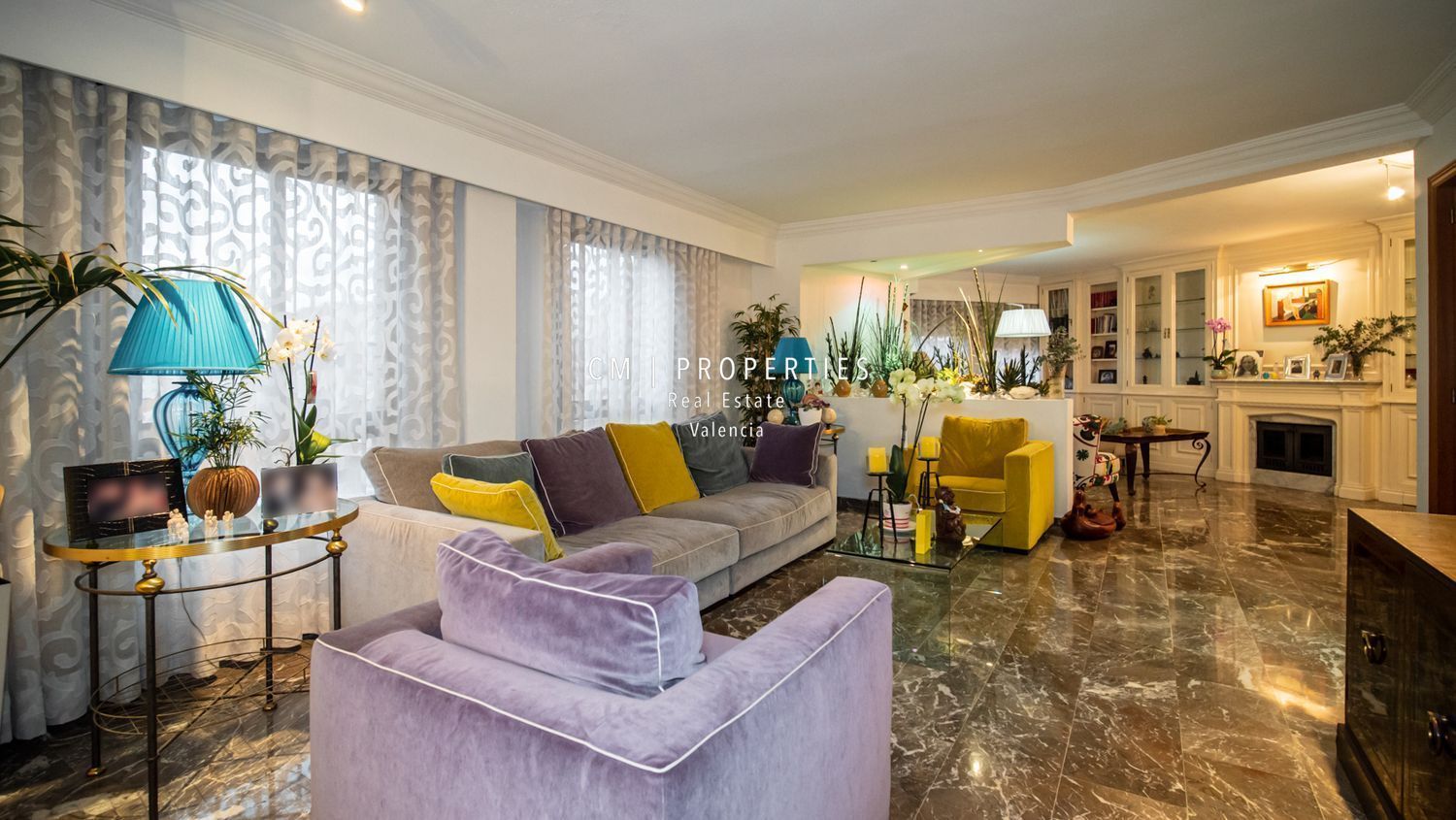 Living room of Flat for sale in  Valencia Capital  with Air Conditioner, Heating and Terrace