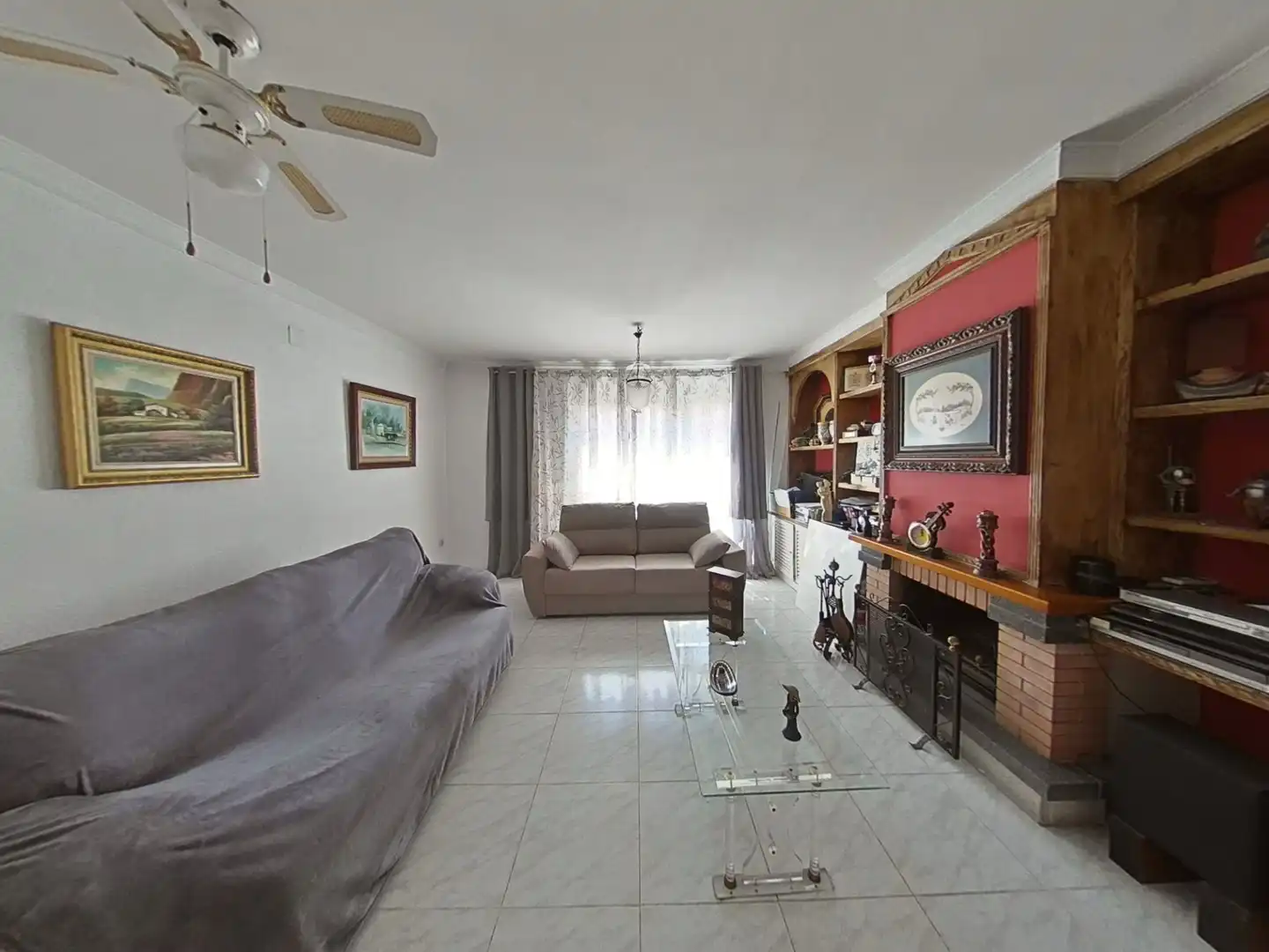 Wohnzimmer von Einfamilien-Reihenhaus zum Verkauf in Málaga mit Terrasse