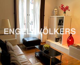 Living room of Apartment for sale in  Madrid Capital  with Air Conditioner and Balcony