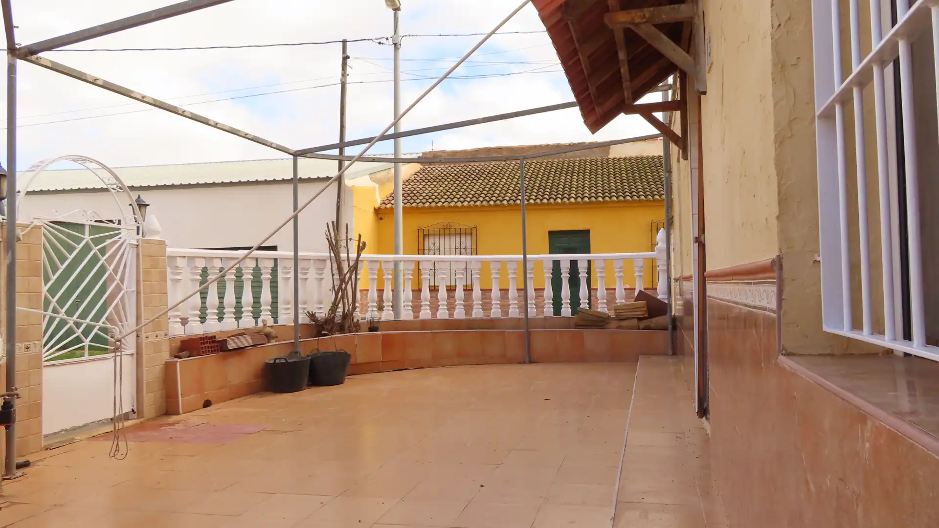 Terraza de Finca rústica en venta en Cartagena con Jardín privado, Trastero y Piscina