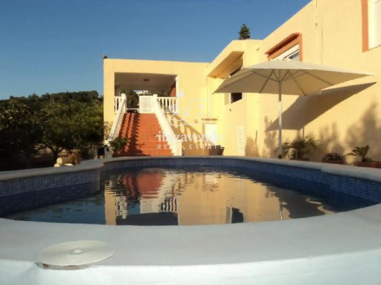 Piscina de Casa o xalet de lloguer en Sant Josep de sa Talaia amb Aire condicionat, Calefacció i Terrassa