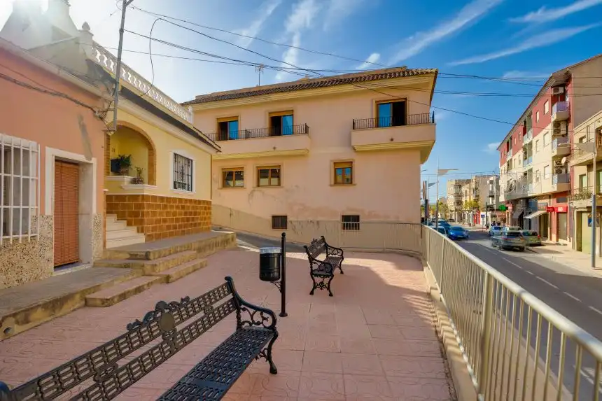Vista exterior de Casa adosada en venta en Rojales con Aire acondicionado, Terraza y Amueblado
