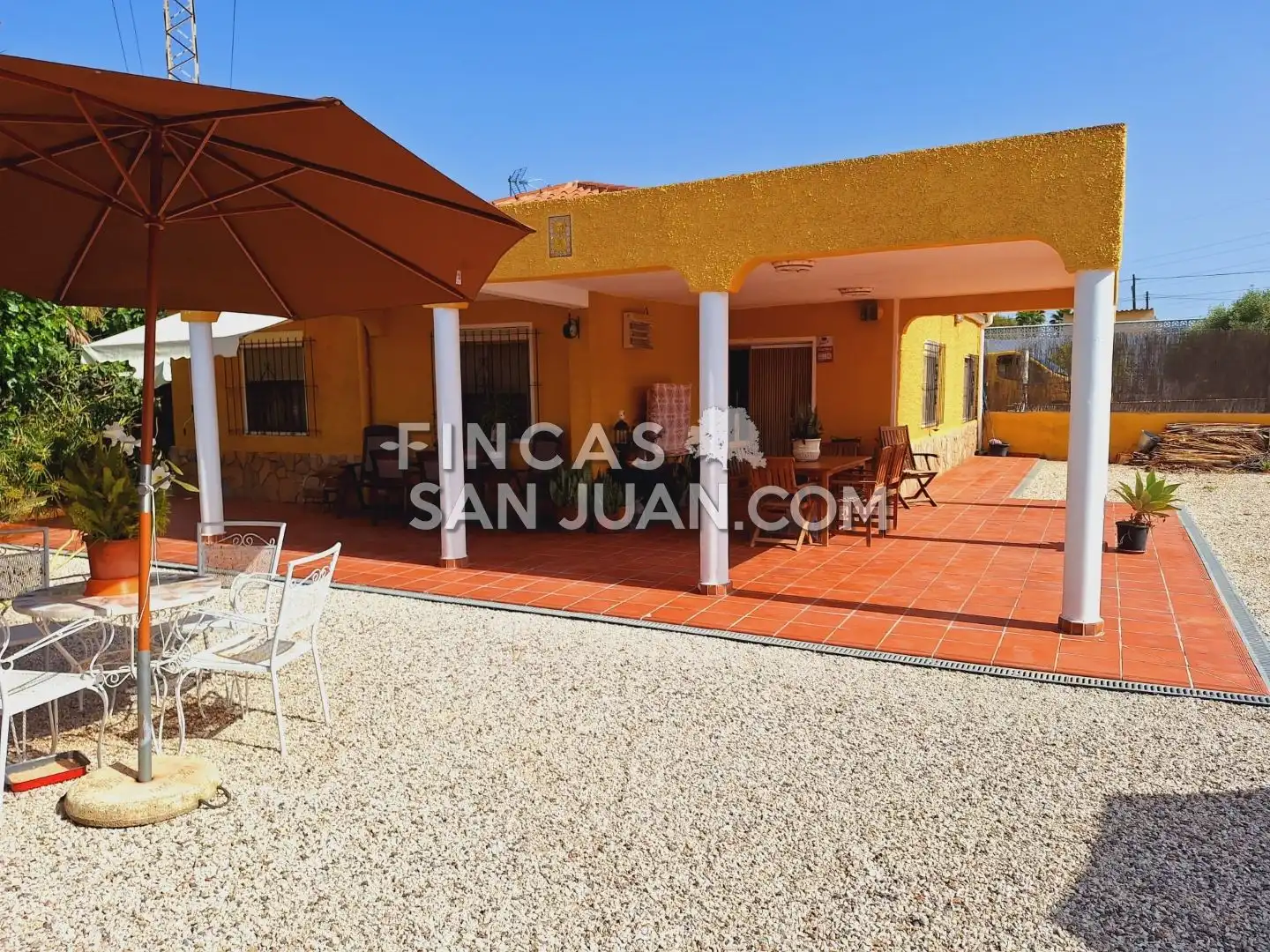 Terrassa de Casa o xalet en venda en Alicante / Alacant amb Terrassa i Piscina