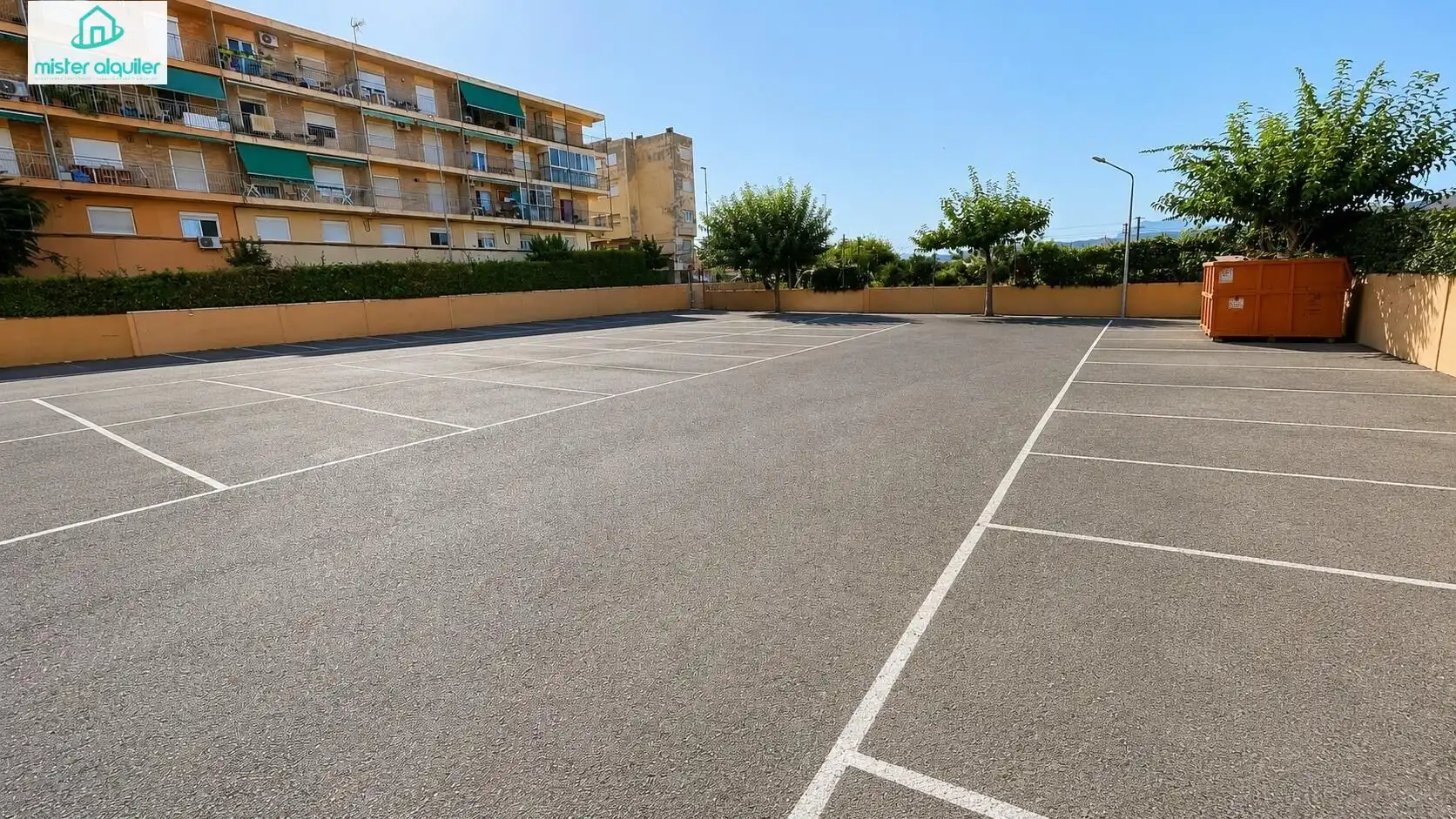 Parkplatz von Wohnungen zur Miete in El Campello mit Klimaanlage, Heizung und Terrasse