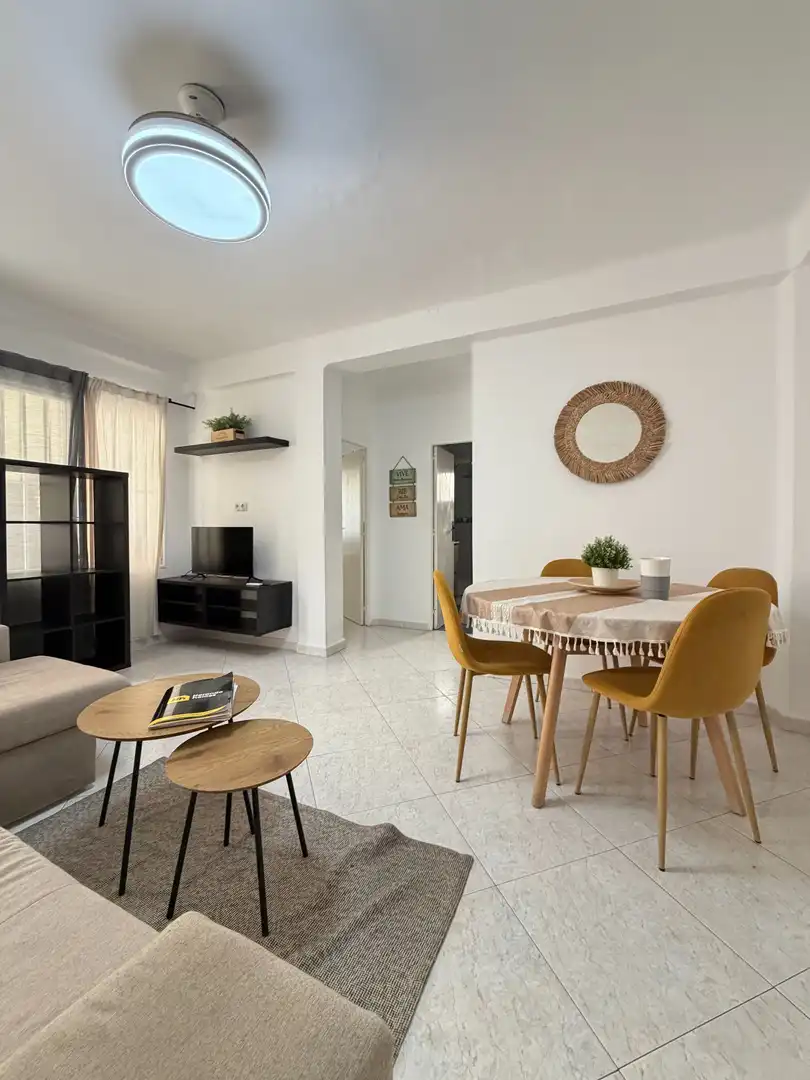 Living room of Flat for sale in Málaga Capital  with Air Conditioner