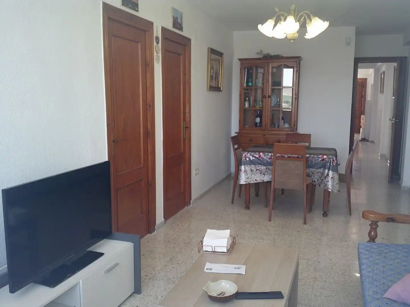 Living room of Flat for sale in Vera  with Furnished