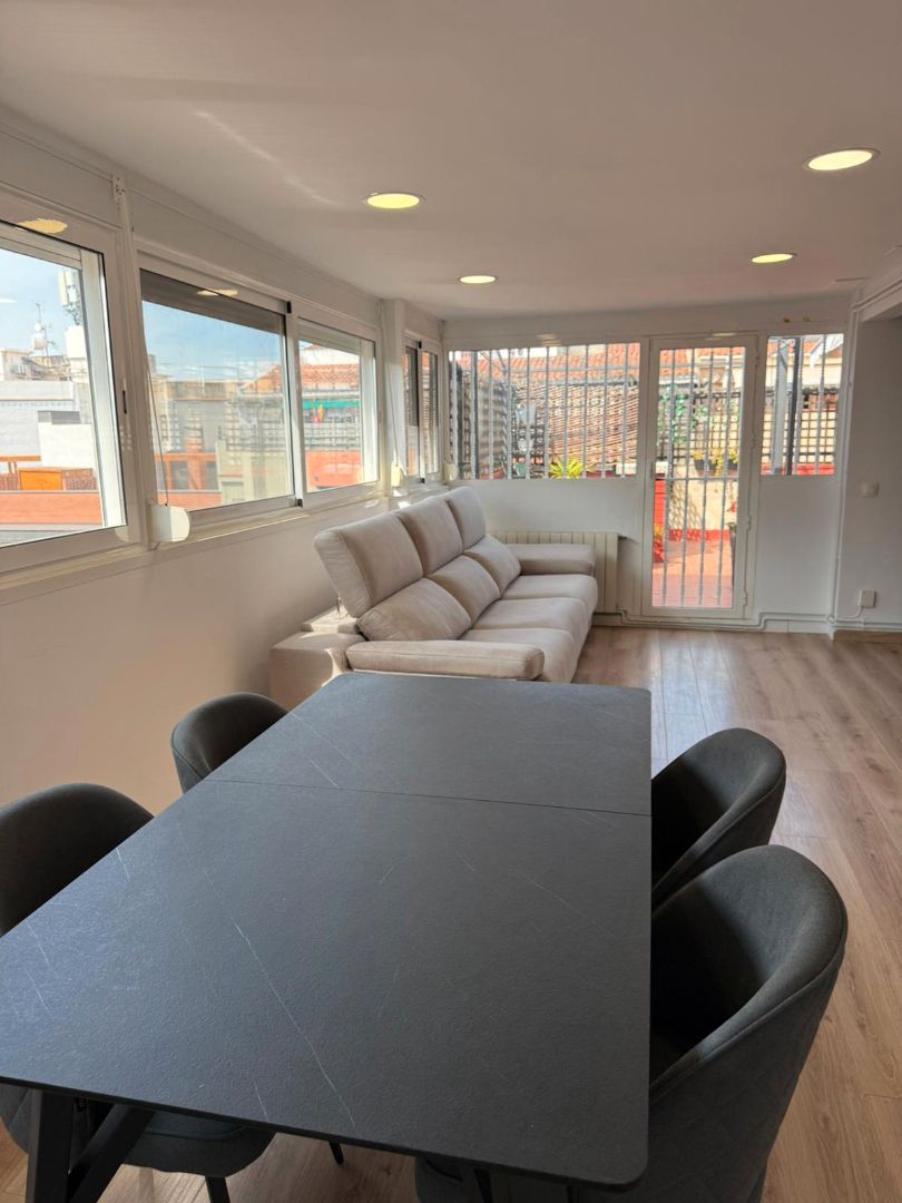 Living room of Attic for sale in Gavà  with Air Conditioner, Heating and Parquet flooring