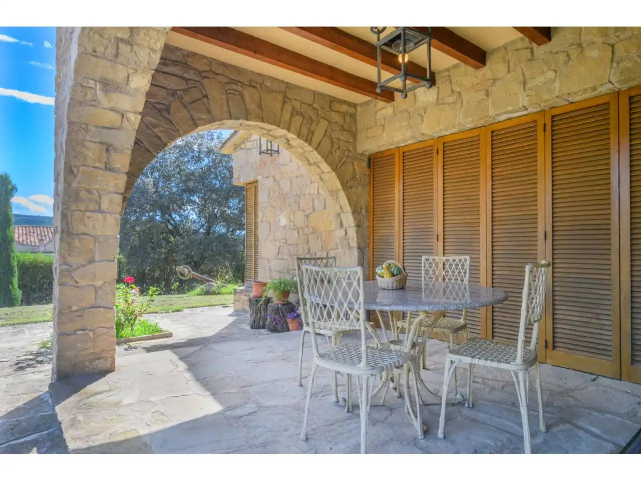 Terrasse von Haus oder Chalet zum Verkauf in Sant Vicenç de Castellet mit Klimaanlage, Heizung und Privatgarten