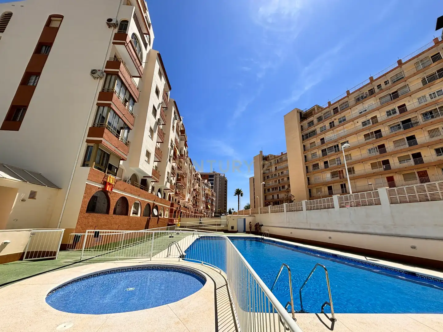 Piscina de Apartament de lloguer en Calpe / Calp amb Aire condicionat, Rentadora i Microones