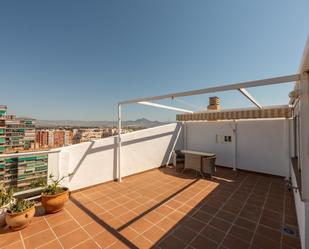 Terrace of Attic to rent in Alicante / Alacant  with Air Conditioner, Heating and Private garden