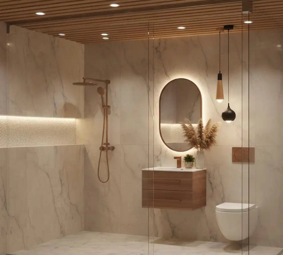 Bathroom of Houses for sale in Málaga  with Air Conditioner, Heating and Furnished