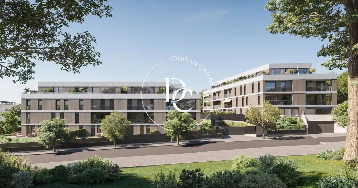 Vista exterior de Dúplex en venda en Sitges amb Jardí privat, Terrassa i Traster