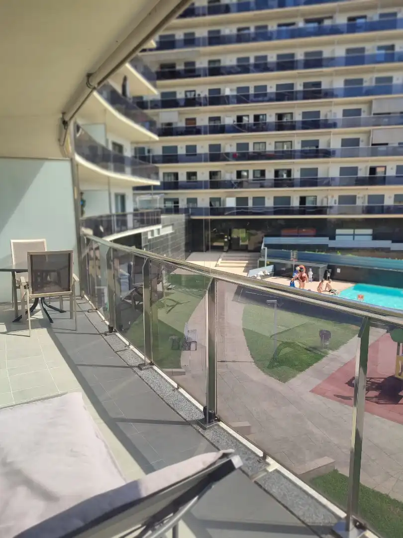 Terrasse von Wohnungen zum Verkauf in L'Ampolla mit Klimaanlage, Heizung und Terrasse