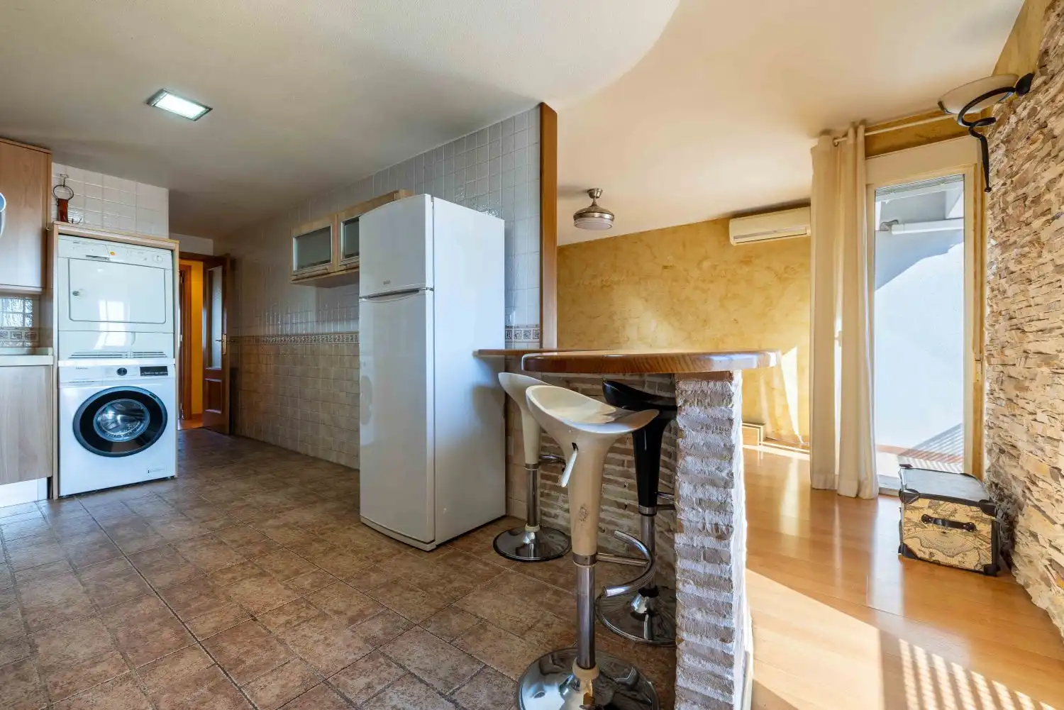 Kitchen of Flat for sale in Murcia  with Air Conditioner, Heating and Furnished