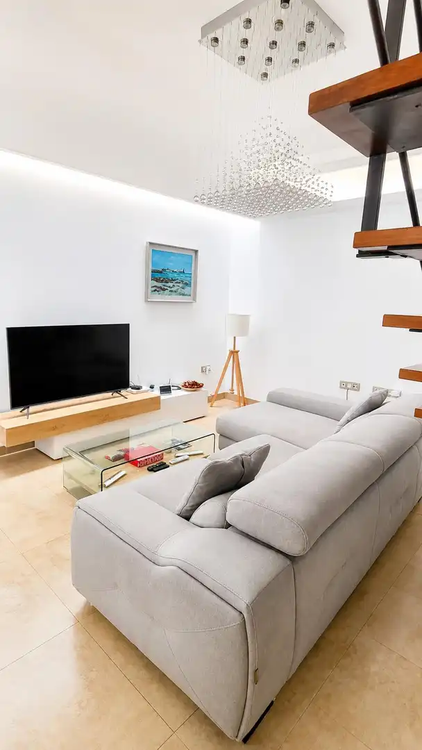 Sala de estar de Casa o chalet en venta en San Fernando con Calefacción, Terraza y Balcón