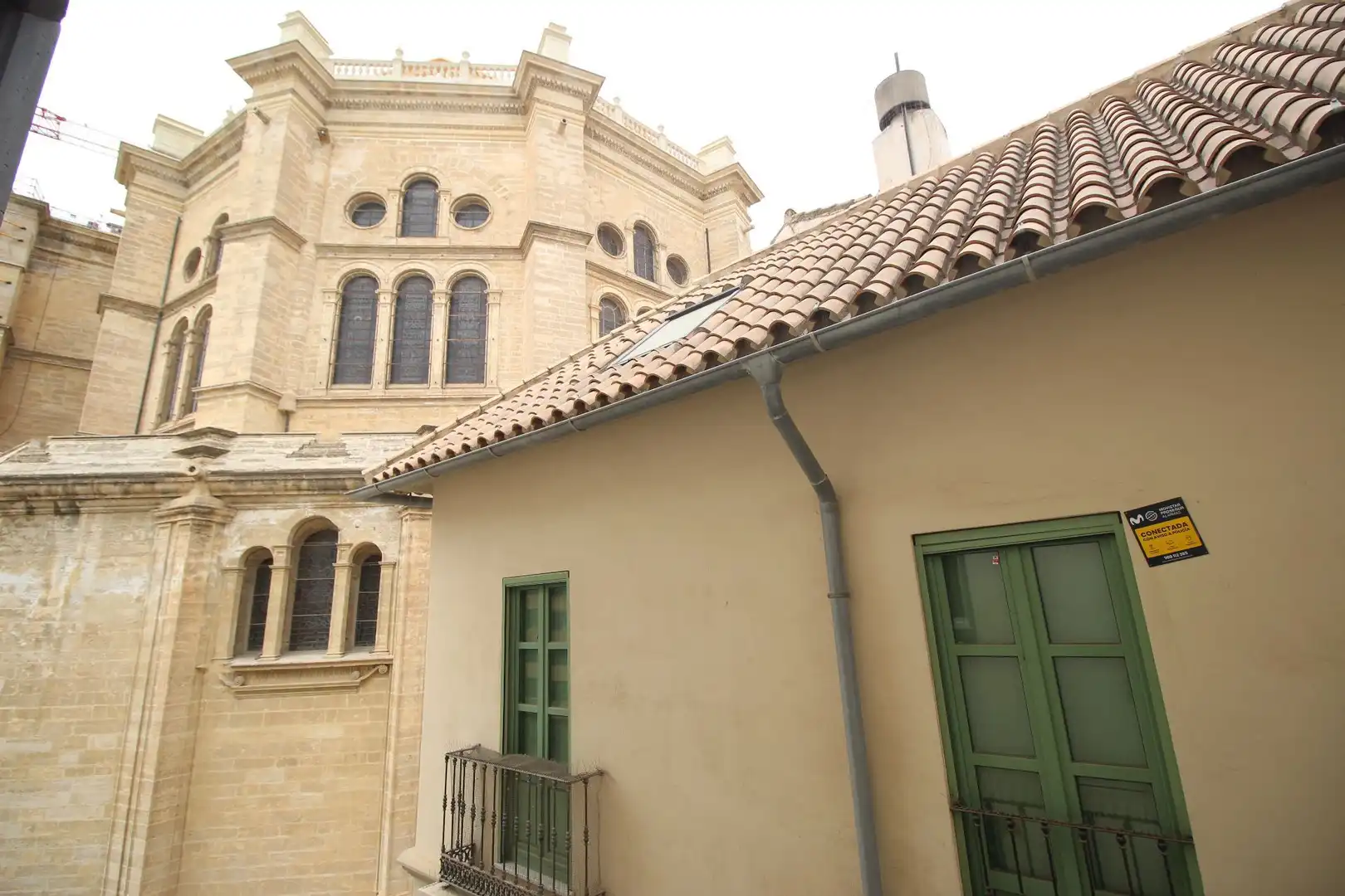 Exterior view of Flat for rent in Málaga  with Furnished