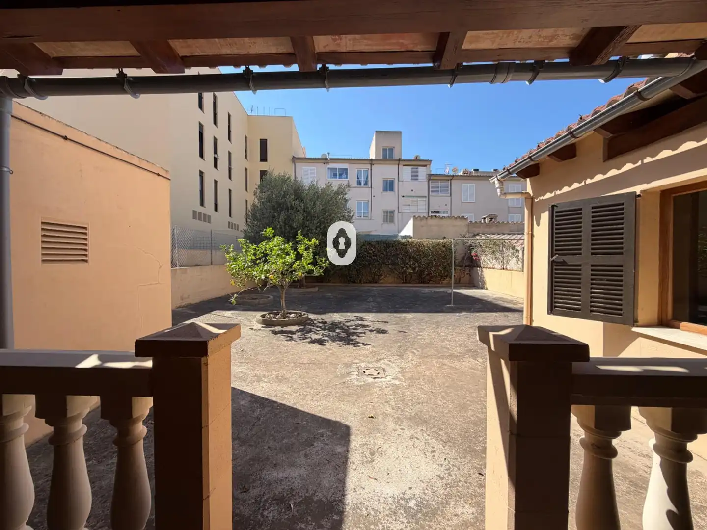 Garten von Einfamilien-Reihenhaus zum Verkauf in Son Servera mit Heizung, Privatgarten und Terrasse