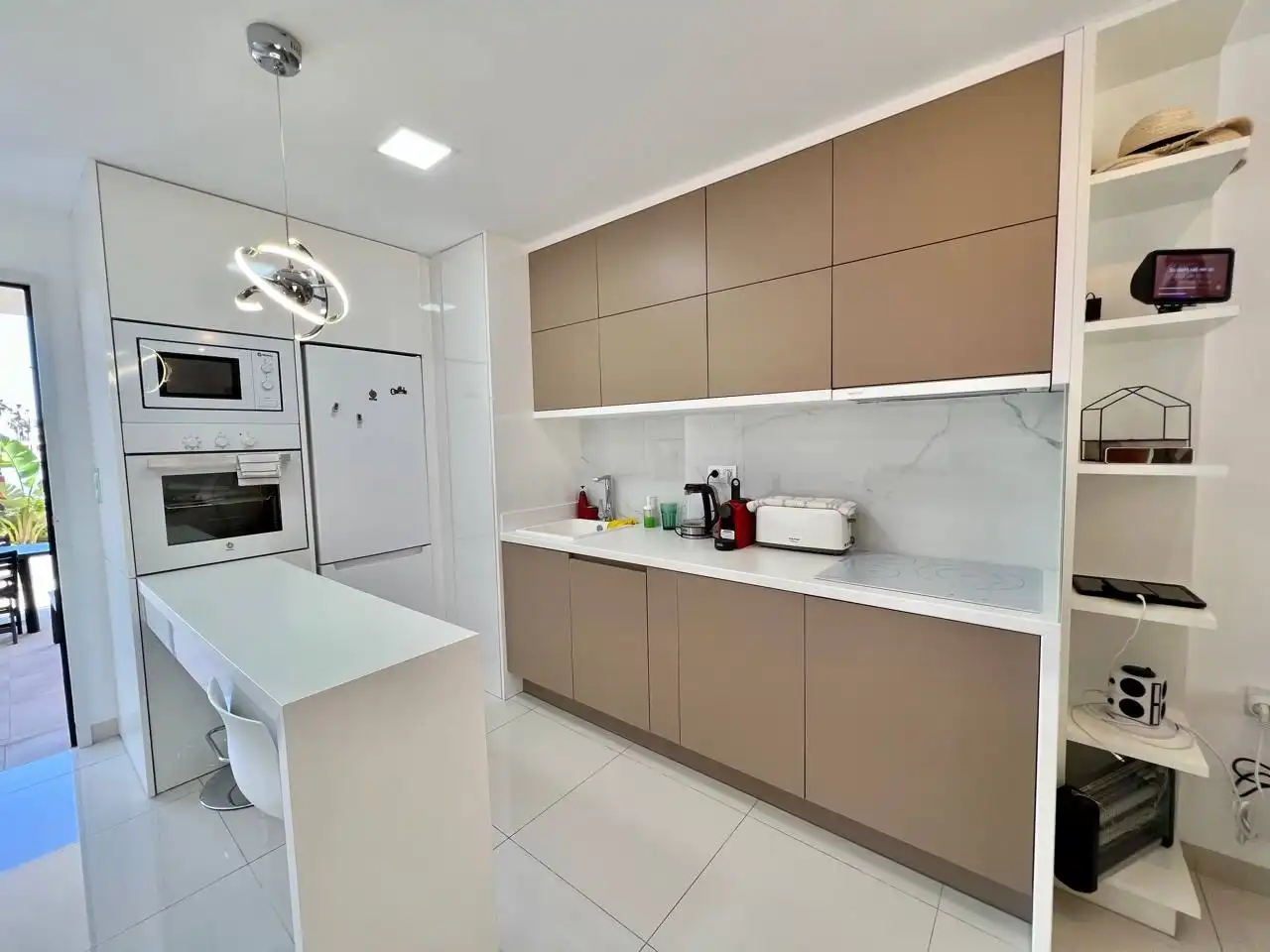 Kitchen of Ground floor for rent in Pilar de la Horadada  with Air Conditioner, Heating and Private garden