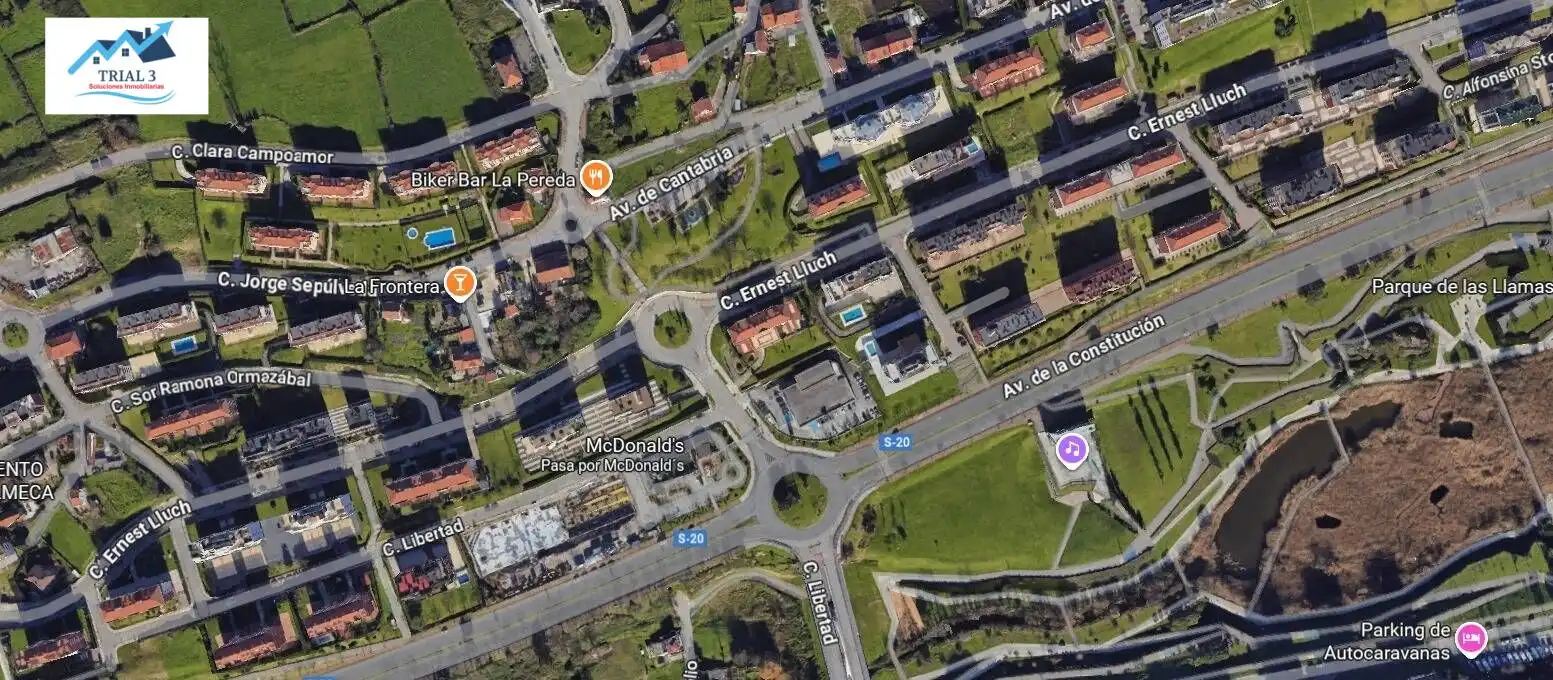 Vista exterior de Piso en venta en Santander