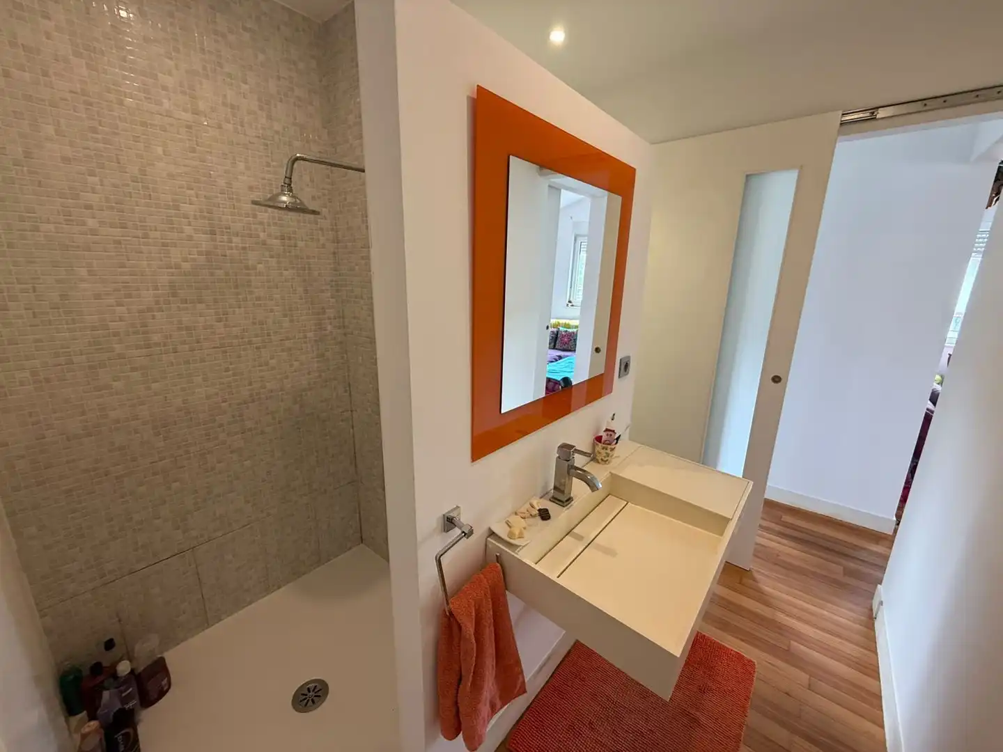 Bathroom of Attic for sale in Entrambasaguas  with Heating, Parquet flooring and Terrace