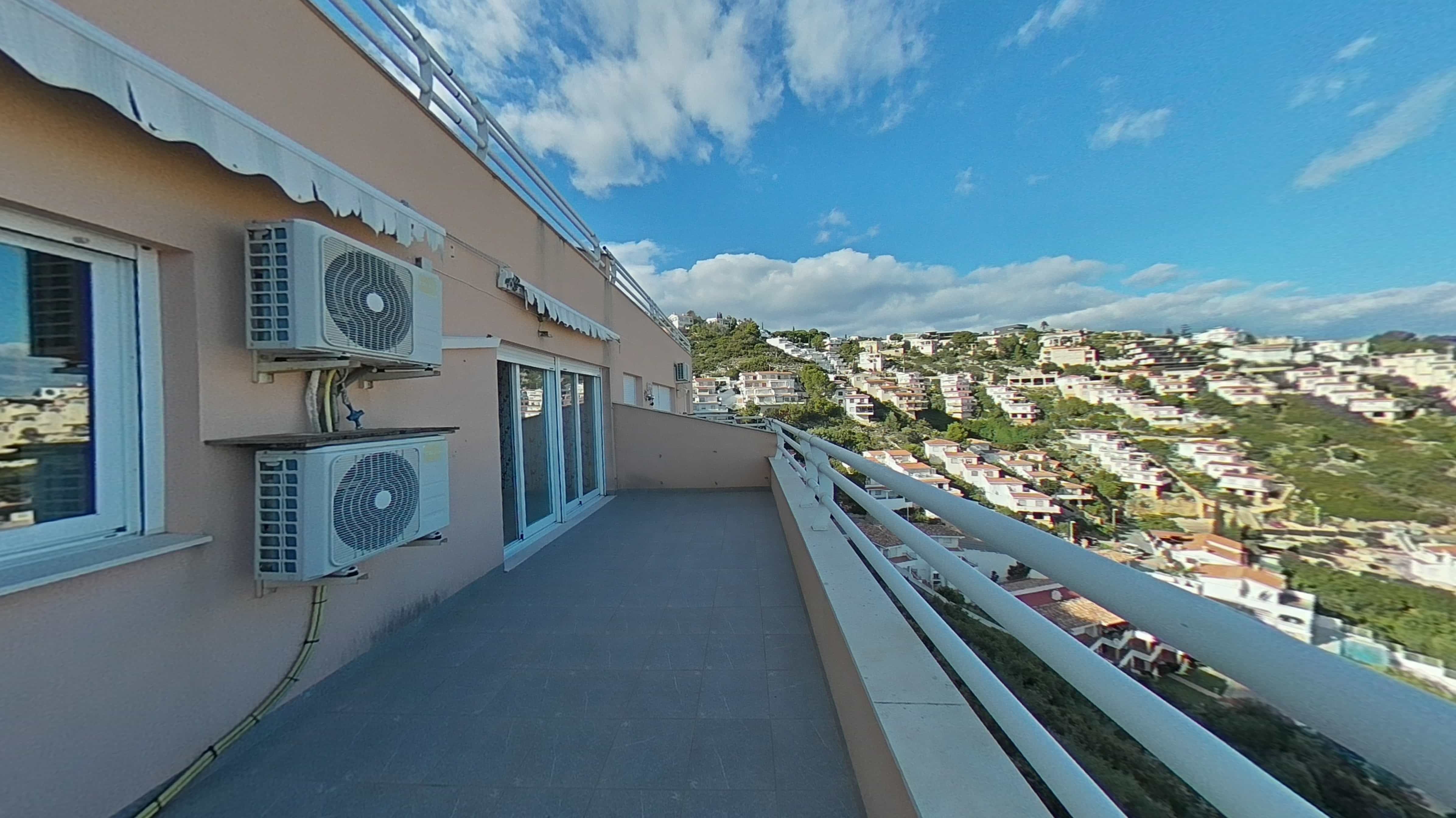 Terrace of Flat for sale in Peñíscola / Peníscola  with Air Conditioner and Terrace