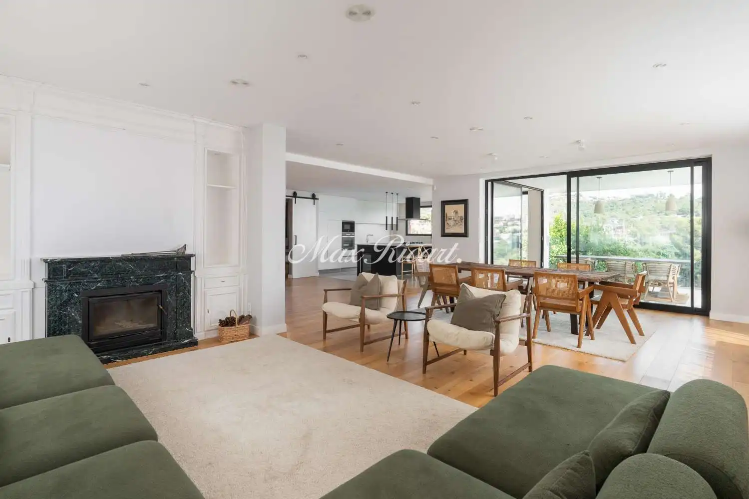 Living room of Houses for rent in Sant Just Desvern  with Air Conditioner, Heating and Terrace