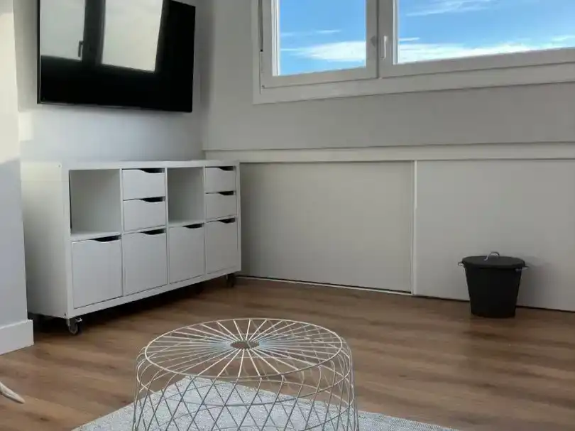 Sala d'estar de Pis en venda en Mungia amb Jardí privat, Parquet i Traster
