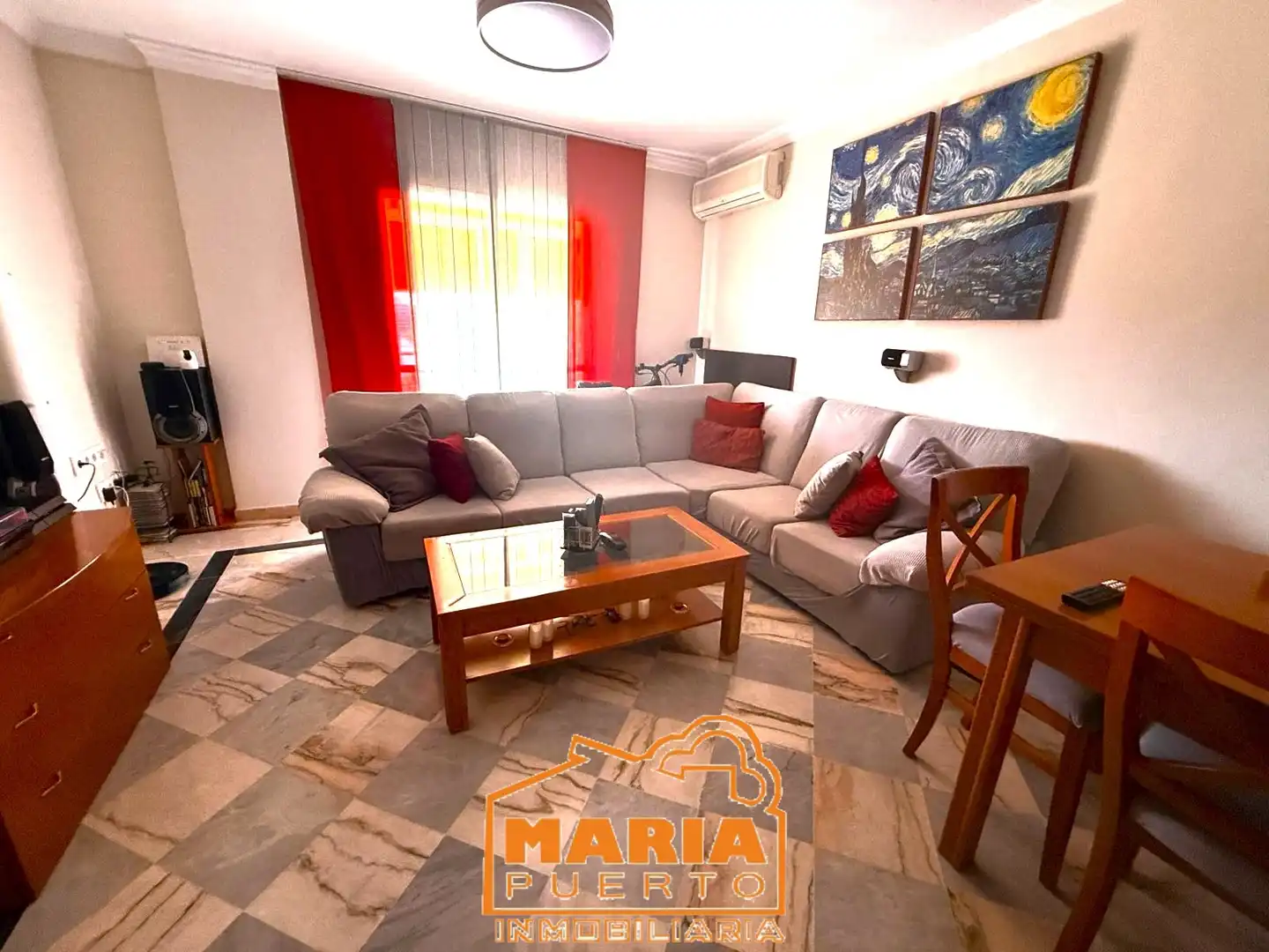 Living room of Flat for sale in Málaga  with Air Conditioner