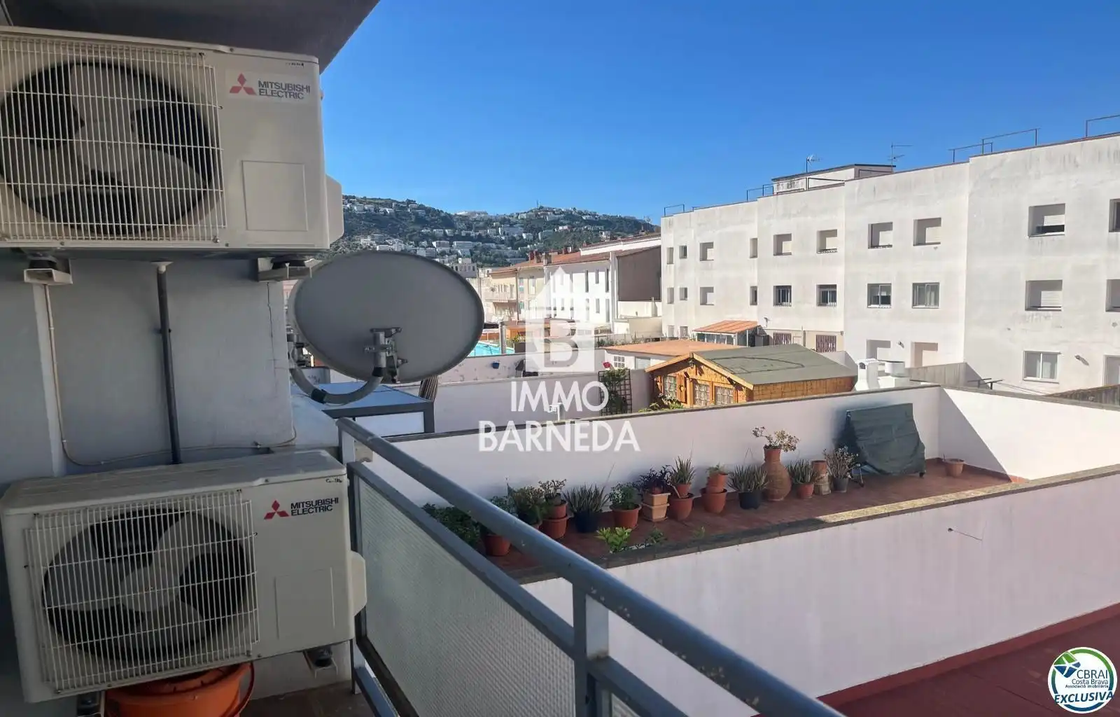 Vista exterior de Pis en venda en Roses amb Aire condicionat, Calefacció i Terrassa